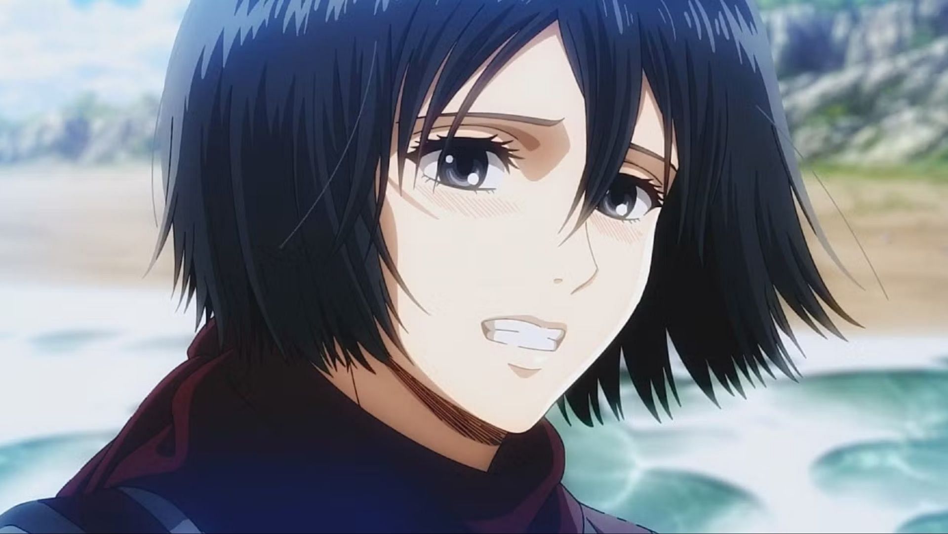 Mikasa is one of the anime orphans whose story is inspiring (Image via MAPPA)